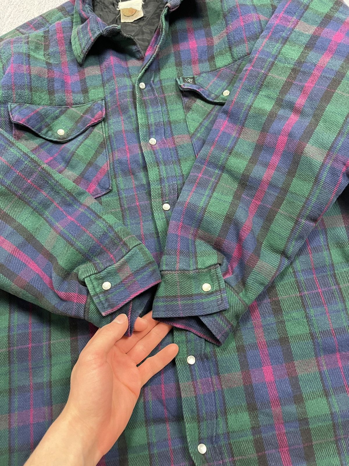 Flannel × Vintage Vintage 90’s Codet Made in USA Flannel Plaid Shirt Jacket Size US L / EU 52-54 / 3 - 12 Thumbnail