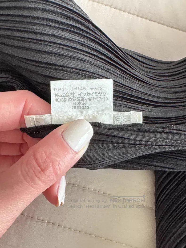 Issey Miyake Issey Miyake Black Pleated Dress Size M / US 6-8 / IT 42-44 - 6 Thumbnail