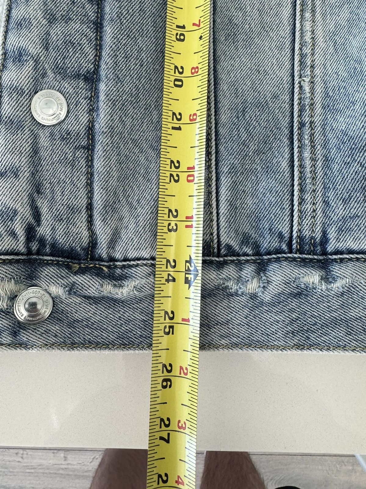 Allsaints Allsaints Ilkley Fleece Sherpa Lined Denim Jacket large Size US L / EU 52-54 / 3 - 6 Thumbnail