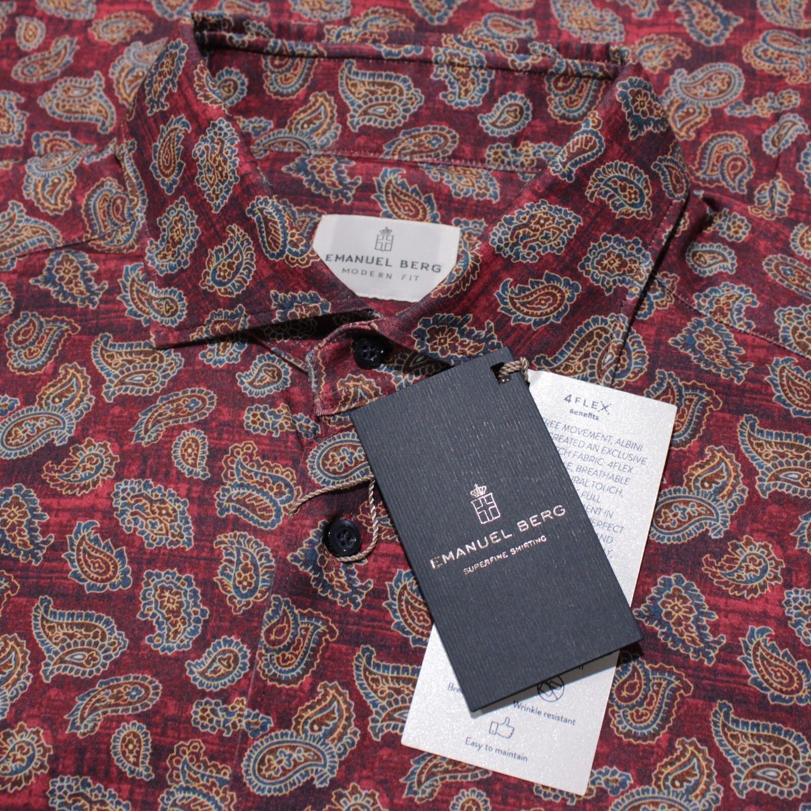 Other Emanuel Berg New with tags Shirt Size L US In Red Size US L / EU 52-54 / 3 - 1 Thumbnail