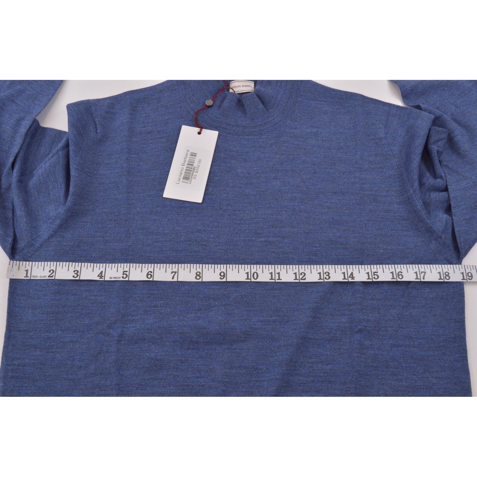 Luciano Barbera Luciano Barbera Sweater Size US XS in Blue Size US XS / EU 42 / 0 - 5 Thumbnail