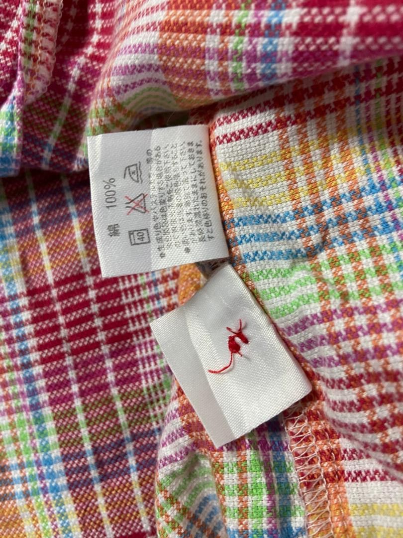 Yves Saint Laurent Yves Saint Laurent Colorful Plaid Shirt (204) Size M / US 6-8 / IT 42-44 - 4 Thumbnail