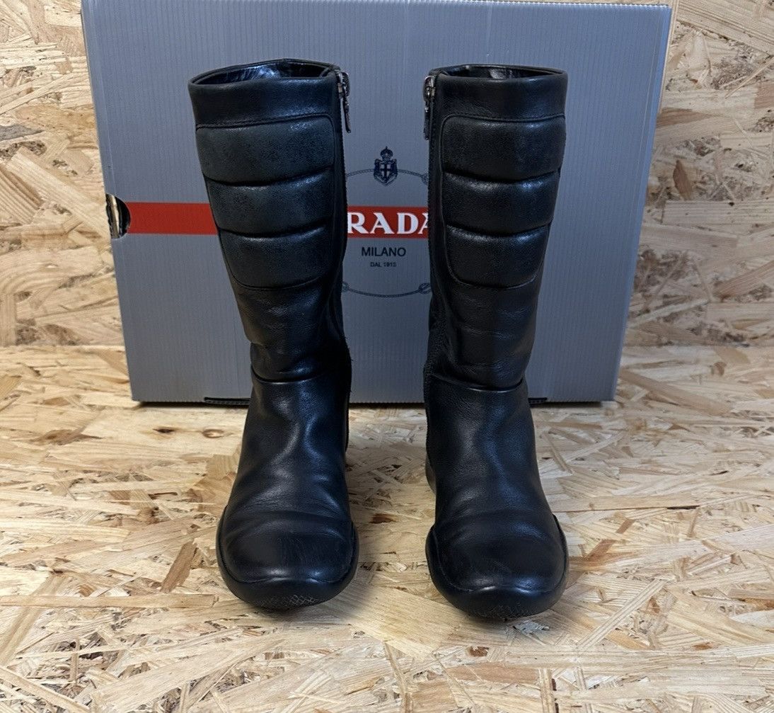 Prada Prada boots 30 IT unisex kids Size US 5 / EU 37 - 8 Thumbnail