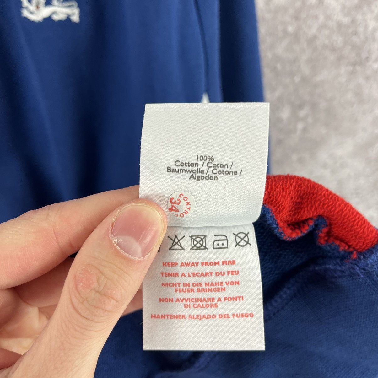 Vintage Admiral For England National Team Sweatshirt V-Neck Size XL Size US XL / EU 56 / 4 - 11 Thumbnail