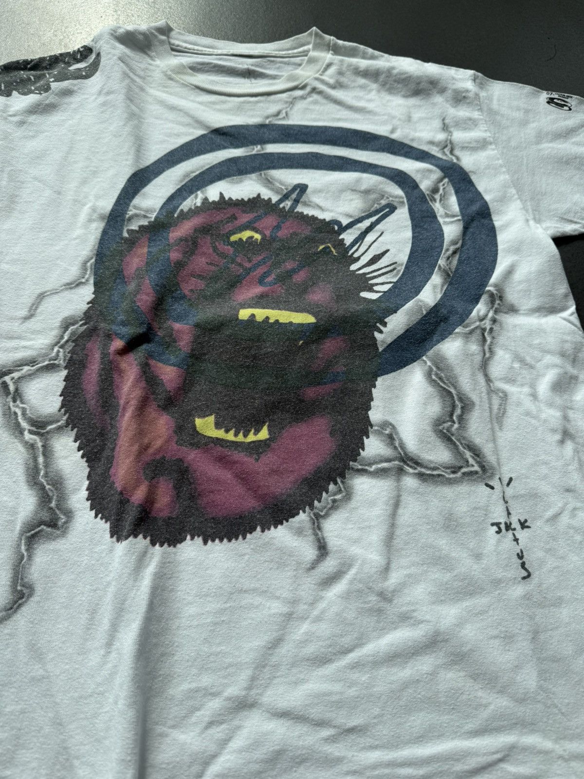 Travis Scott Travis Scott Cactus Jack for Fragment Sunrise T-Shirt White Size US S / EU 44-46 / 1 - 2 Thumbnail