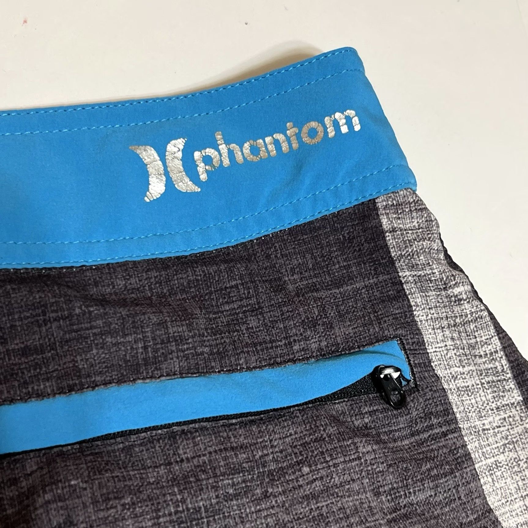 Hurley Hurley Phantom Boardshorts Mens 36 Swim Trunks Surf Pocket Lightweight Gray Size US 36 / EU 52 - 7 Thumbnail