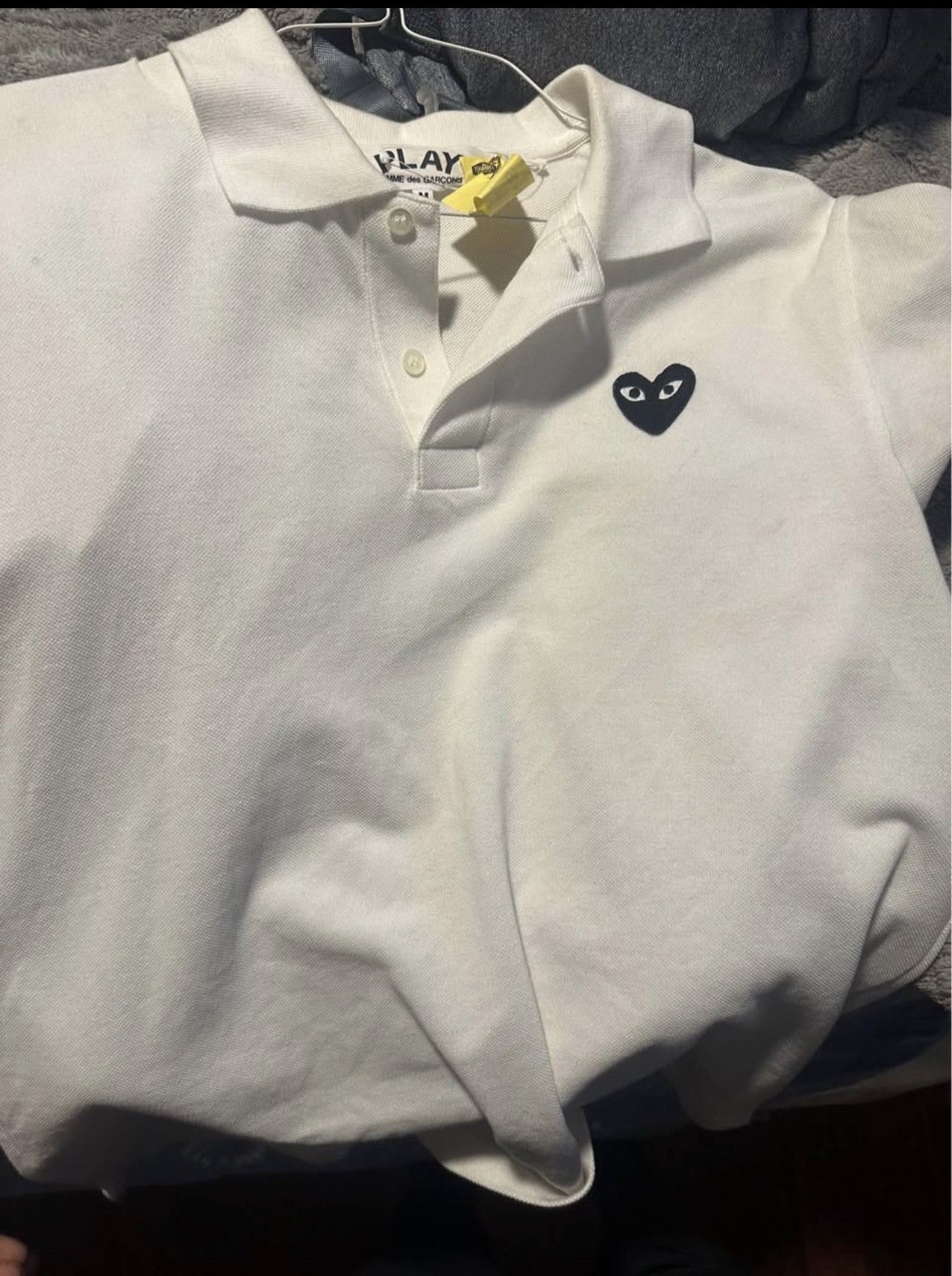 Comme des Garcons White polo Size US M / EU 48-50 / 2 - 1 Preview