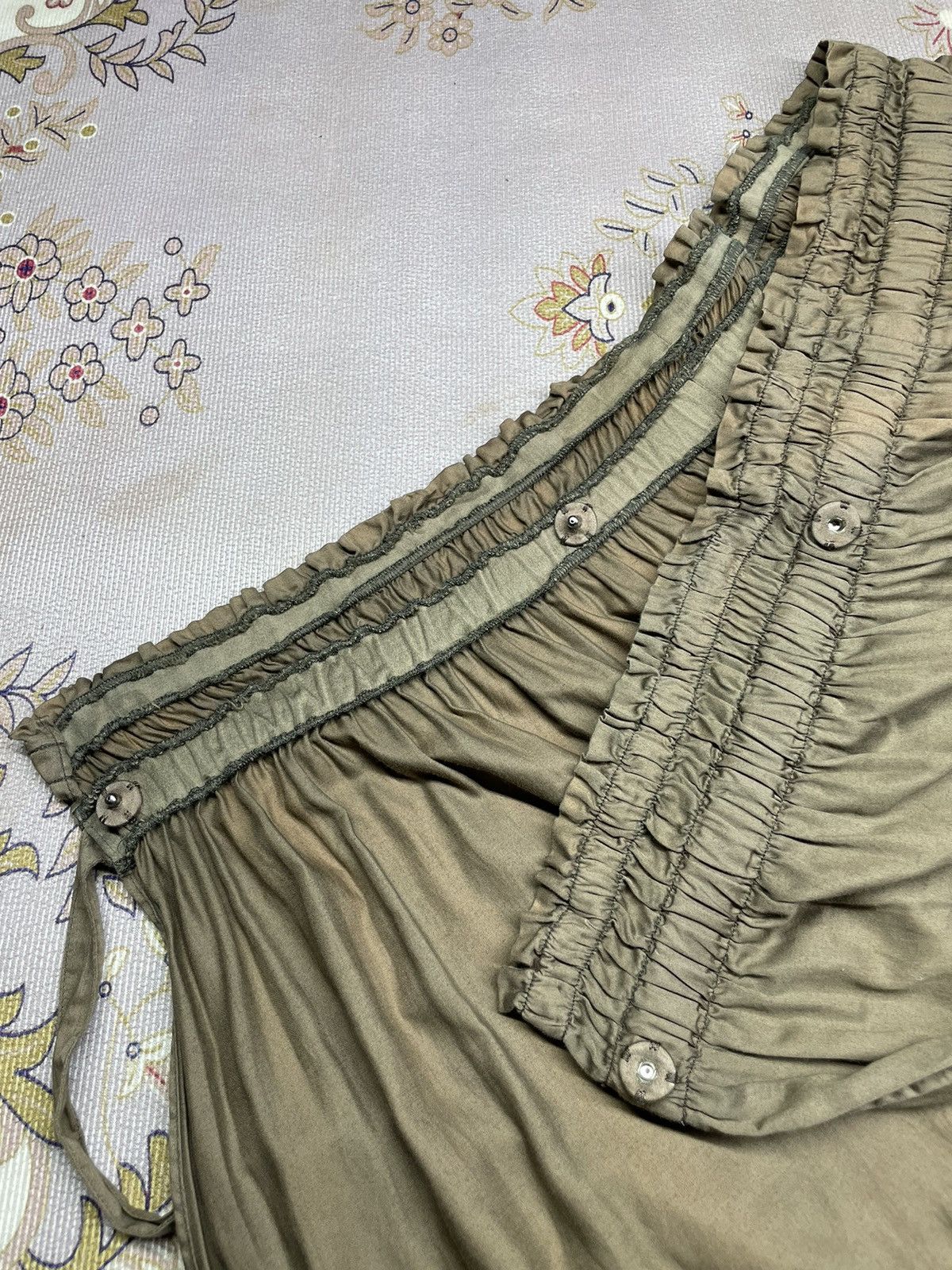 Issey Miyake A18 Zucca By Issey Miyake Maxi Skirt Size 27" / US 4 / IT 40 - 13 Thumbnail