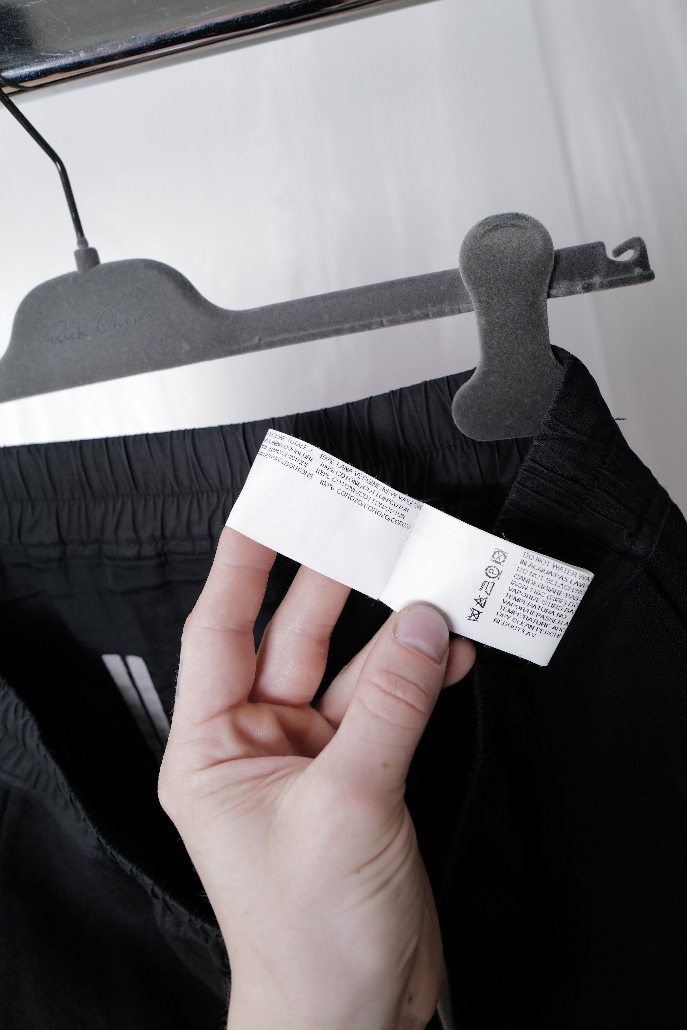 Rick Owens MASTODON F/W16 WOOL DRESS PANTS Size US 32 / EU 48 - 19 Thumbnail