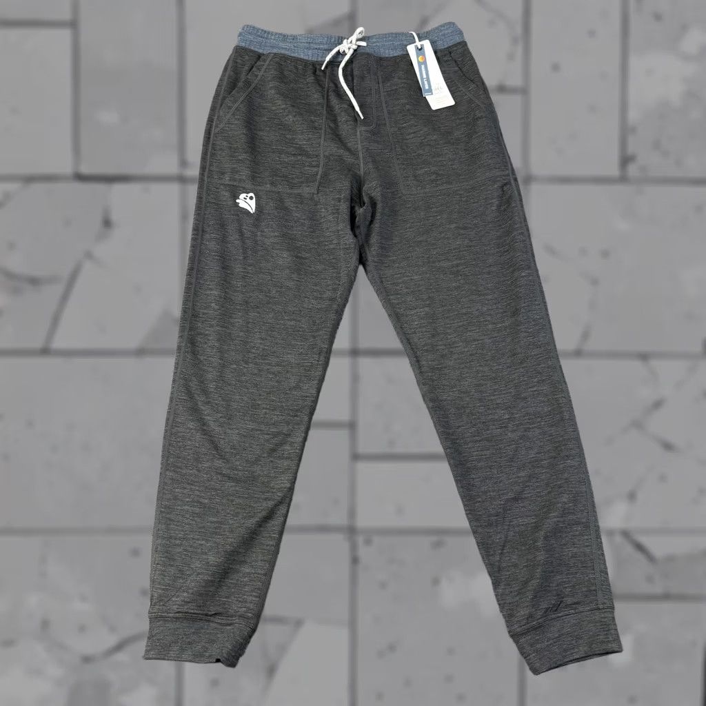 Marine Layer Marine Layer Sport Jogger Pants Mens S Gray Jersey Elastic Waist Pockets Size US S / EU 44-46 / 1 - 1 Thumbnail