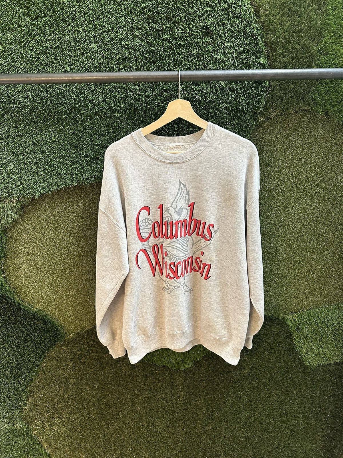 Vintage Vintage Columbus Wisconsin Bird Crewneck Large Size US L / EU 52-54 / 3 - 1 Thumbnail