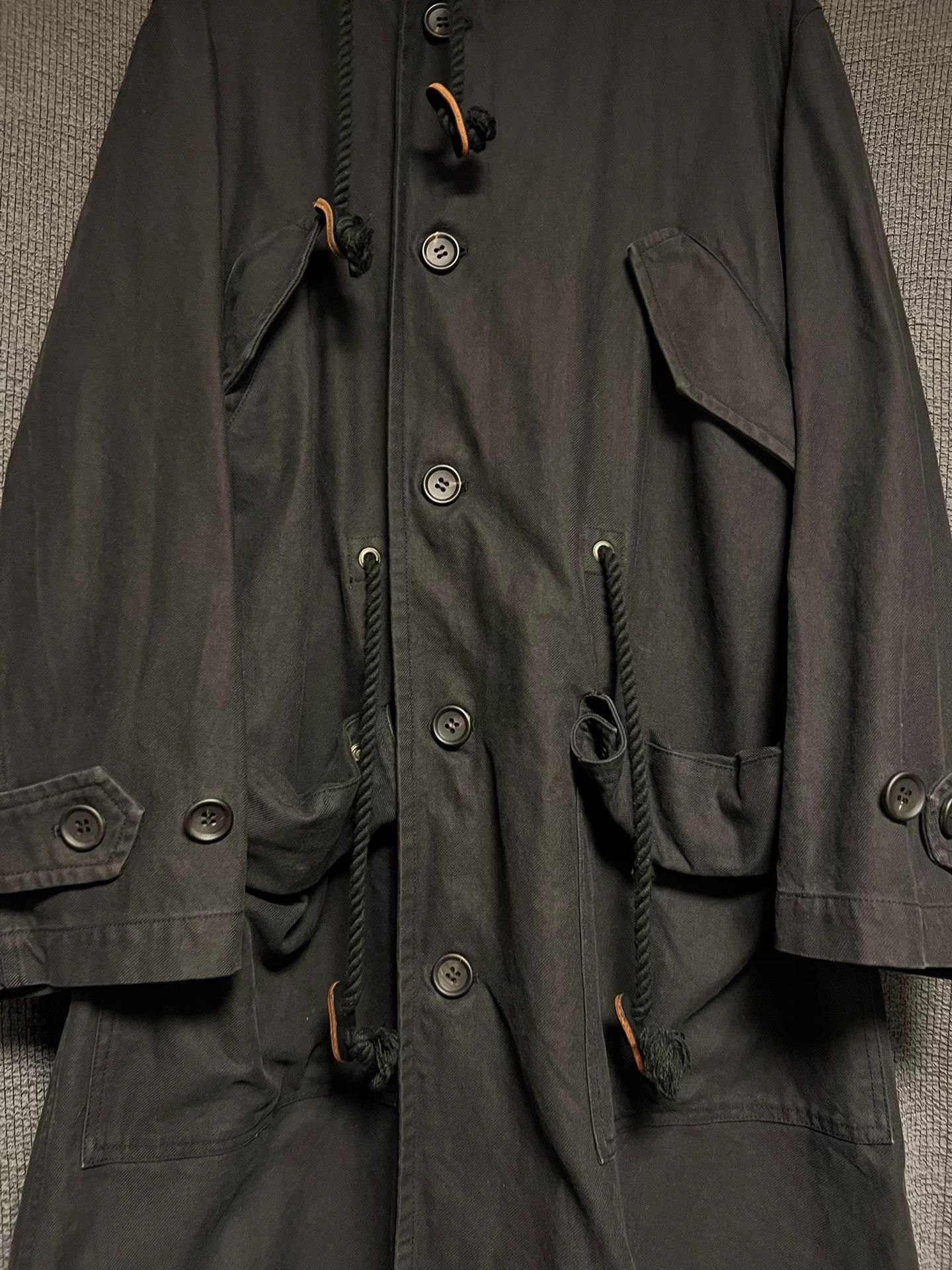 Yohji Yamamoto Yohji Yamamoto 20SS YsCoat Washed Trench Coat - Size 2 Size US M / EU 48-50 / 2 - 2 Thumbnail