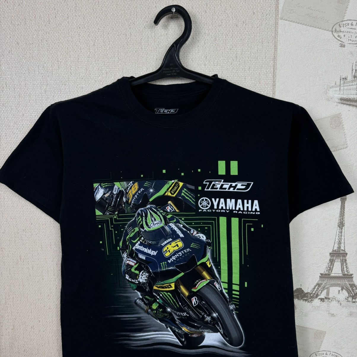 Yamaha Yamaha Tech3 T shirt Monster Energy Racing Moto M Black Men Size US M / EU 48-50 / 2 - 7 Thumbnail