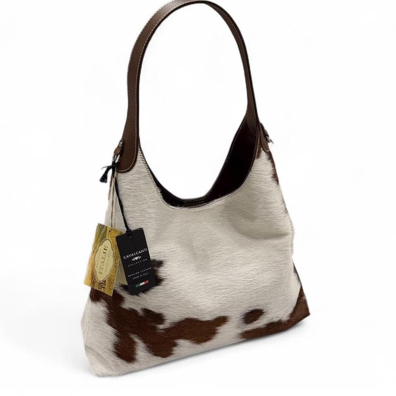 Other NWT Cavalcanti Cowhide Calf Hair Leather Hobo Shoulder Bag Size ONE SIZE - 3 Thumbnail