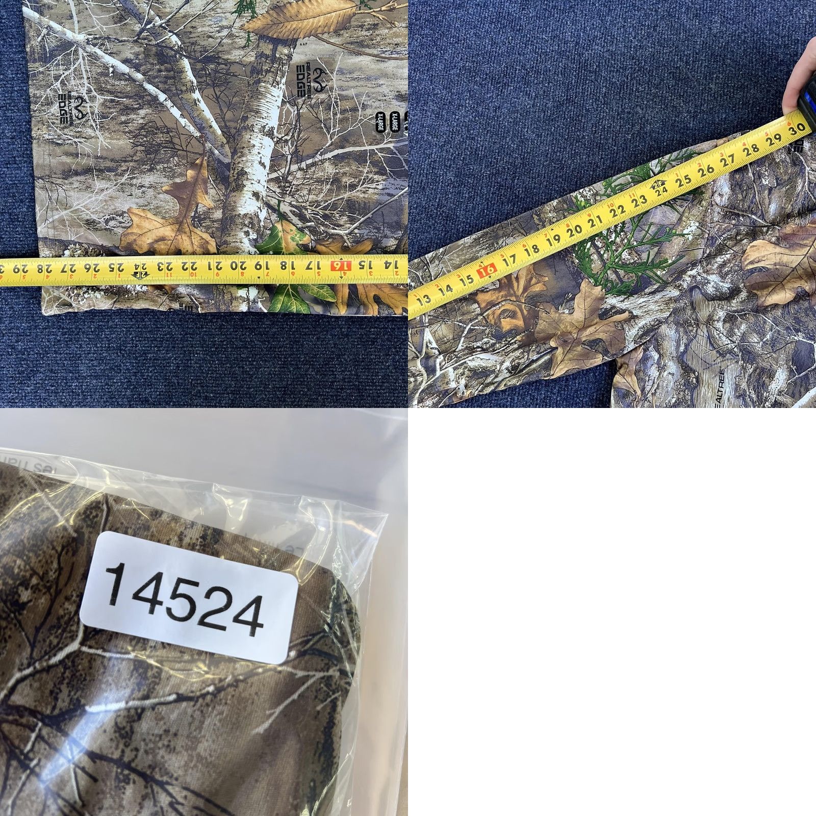 Realtree Realtree Edge Camouflage Shirt Mens XL Brown Long Sleeve Hunting Base Layer Top Size US XL / EU 56 / 4 - 8 Thumbnail
