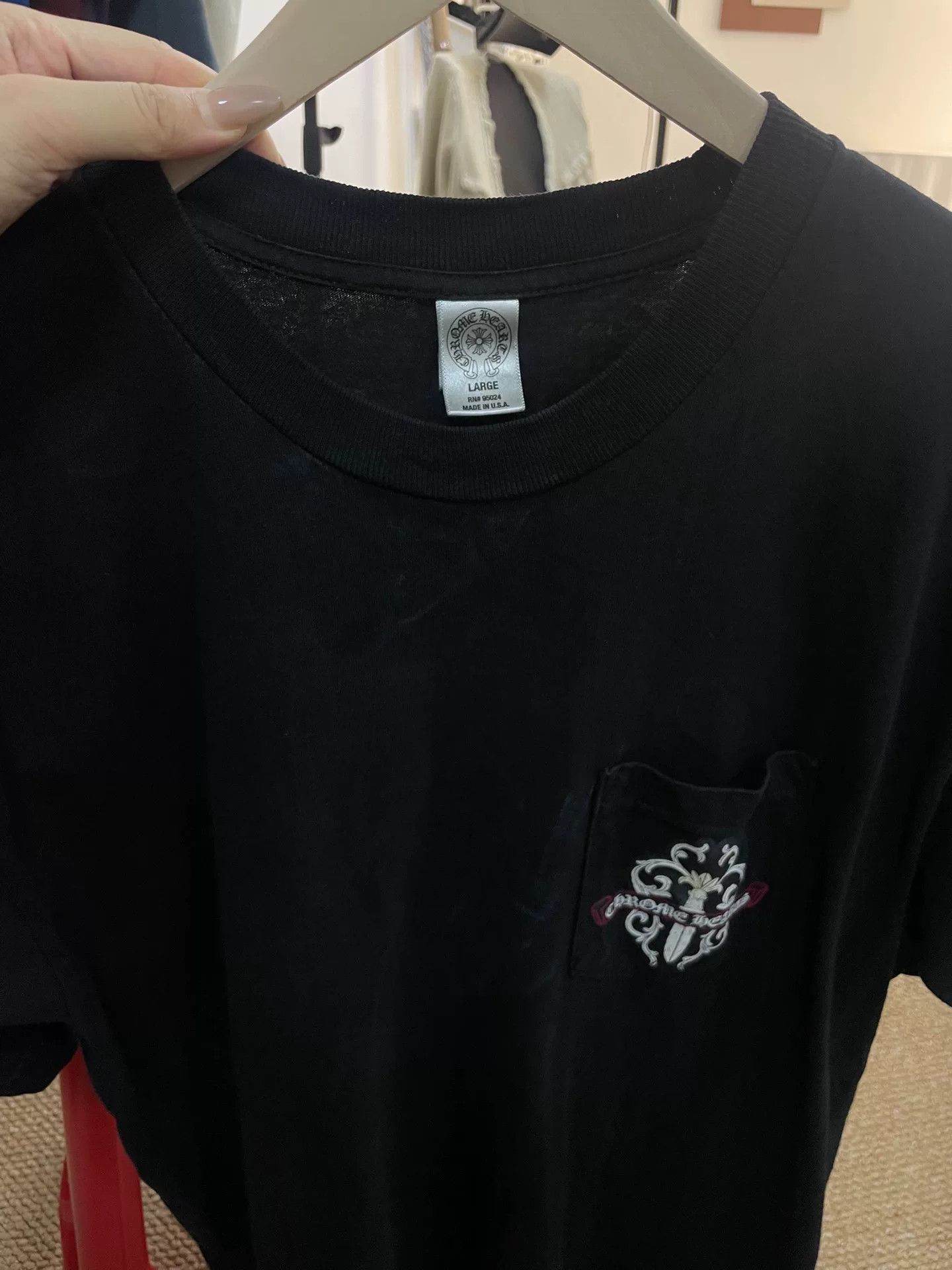 Chrome Hearts Chrome Hearts Sword Short Sleeve Tee Size US M / EU 48-50 / 2 - 1 Thumbnail