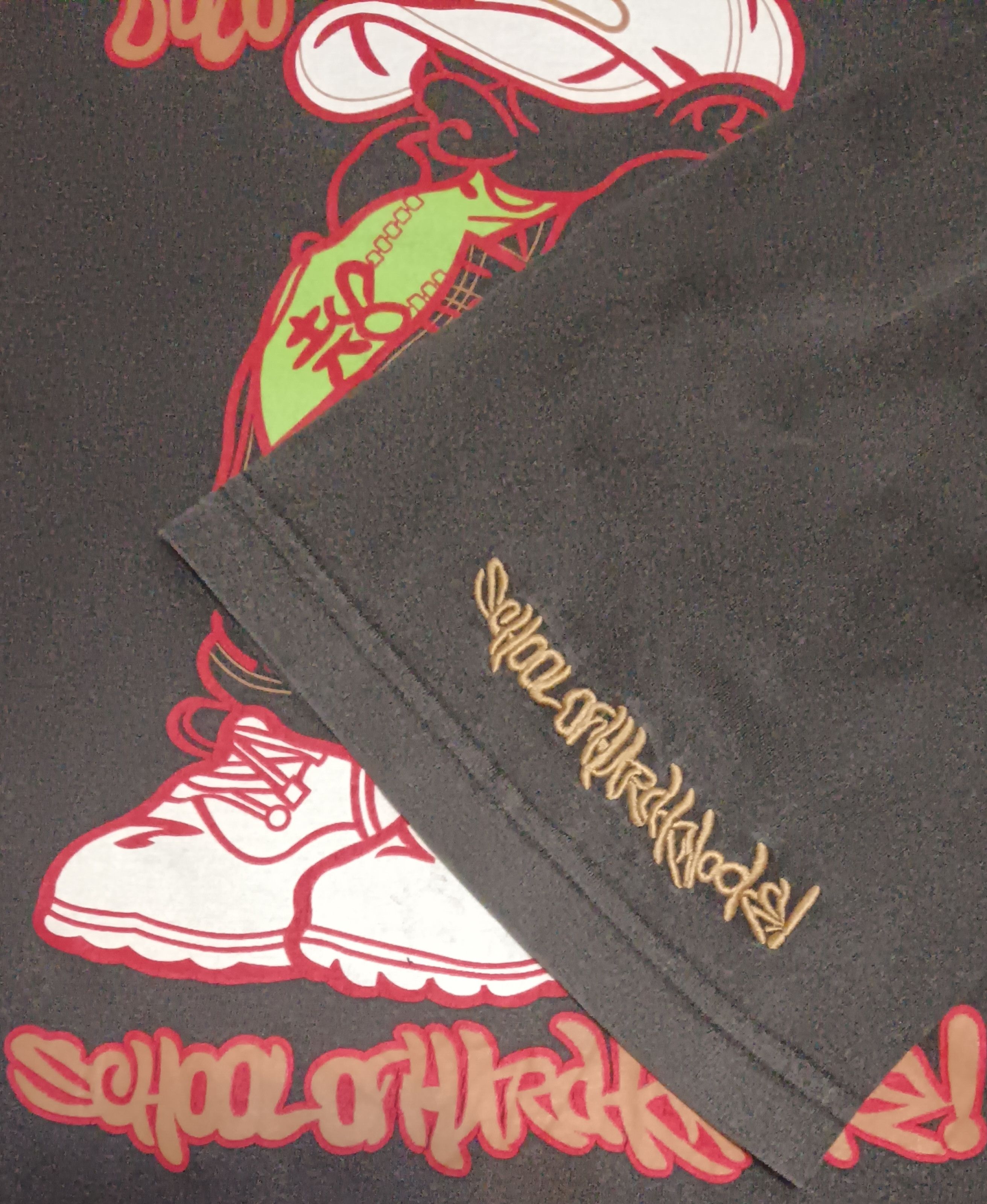 Vintage SCHOOL OF HARD KNOCK SOHK BOLO HIP HOP SKATEBOARD Size US XL / EU 56 / 4 - 5 Thumbnail
