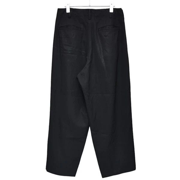 Yohji Yamamoto Yohji Yamamoto pour homme 1990s/Tucked wide slacks Size US 29 - 2 Thumbnail