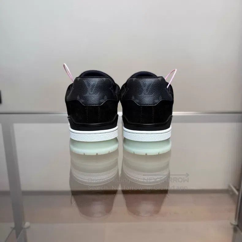 Louis Vuitton Louis Vuitton TRAINER Black presbyopia shoes Size US 7 / EU 40 - 5 Thumbnail