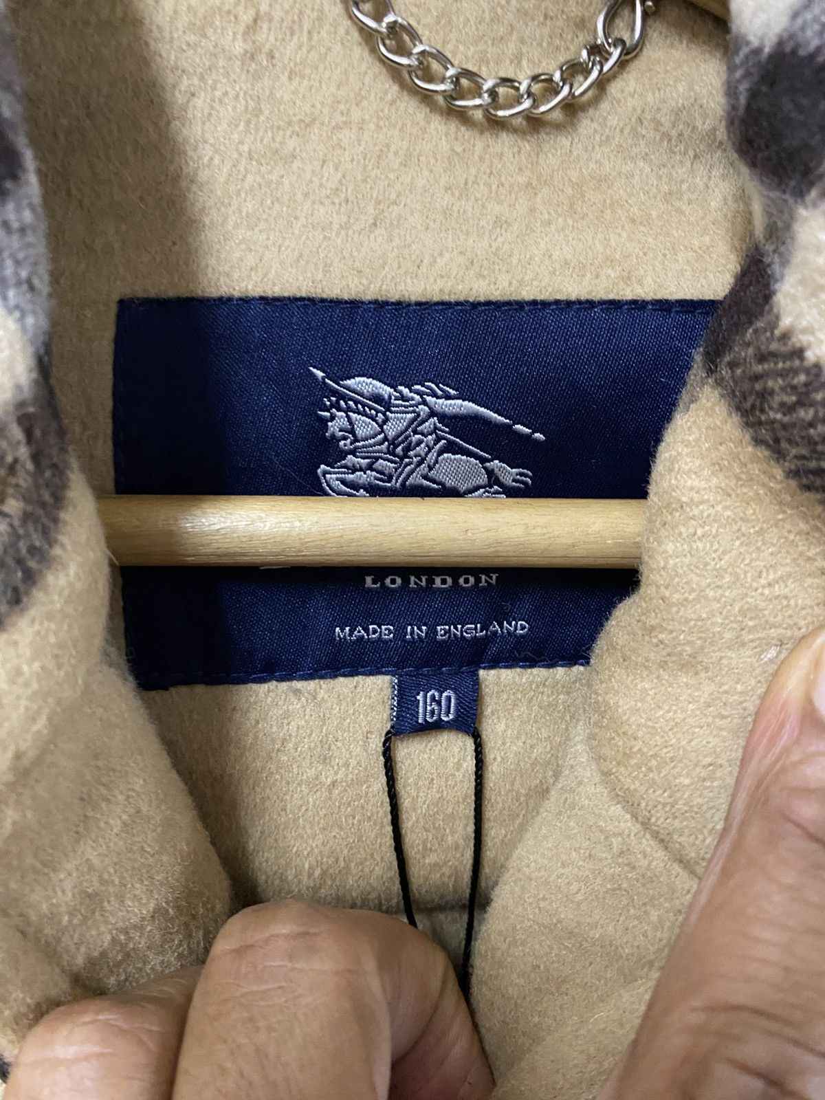 Burberry BURBERRY Archive Nova Check Duffle Coat 🔥 Size XS / US 0-2 / IT 36-38 - 16 Thumbnail
