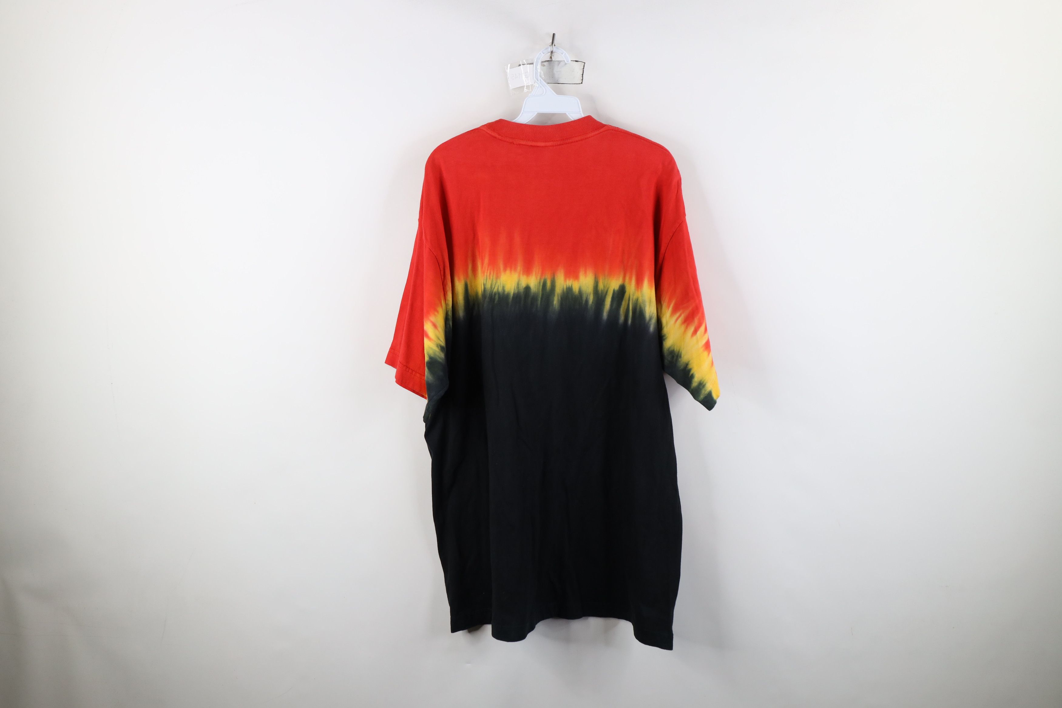 Vintage Vintage 90s Streetwear Fire Flames Engine Car Racing T-Shirt Size US XXL / EU 58 / 5 - 8 Thumbnail