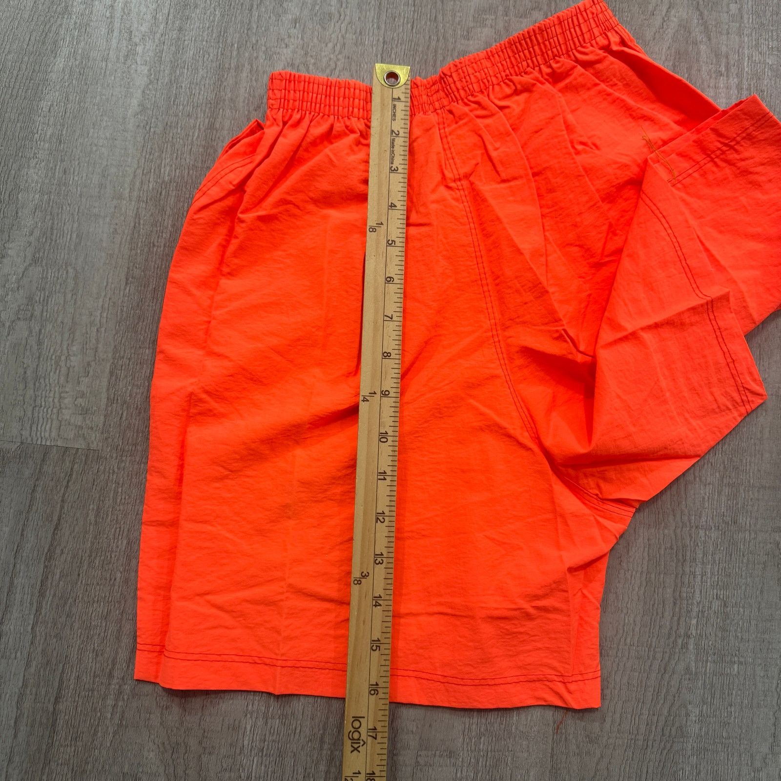 Vintage NEW Vintage USA Sport Surf Shorts Men Small Orange 80s Size US 26 / EU 42 - 11 Thumbnail