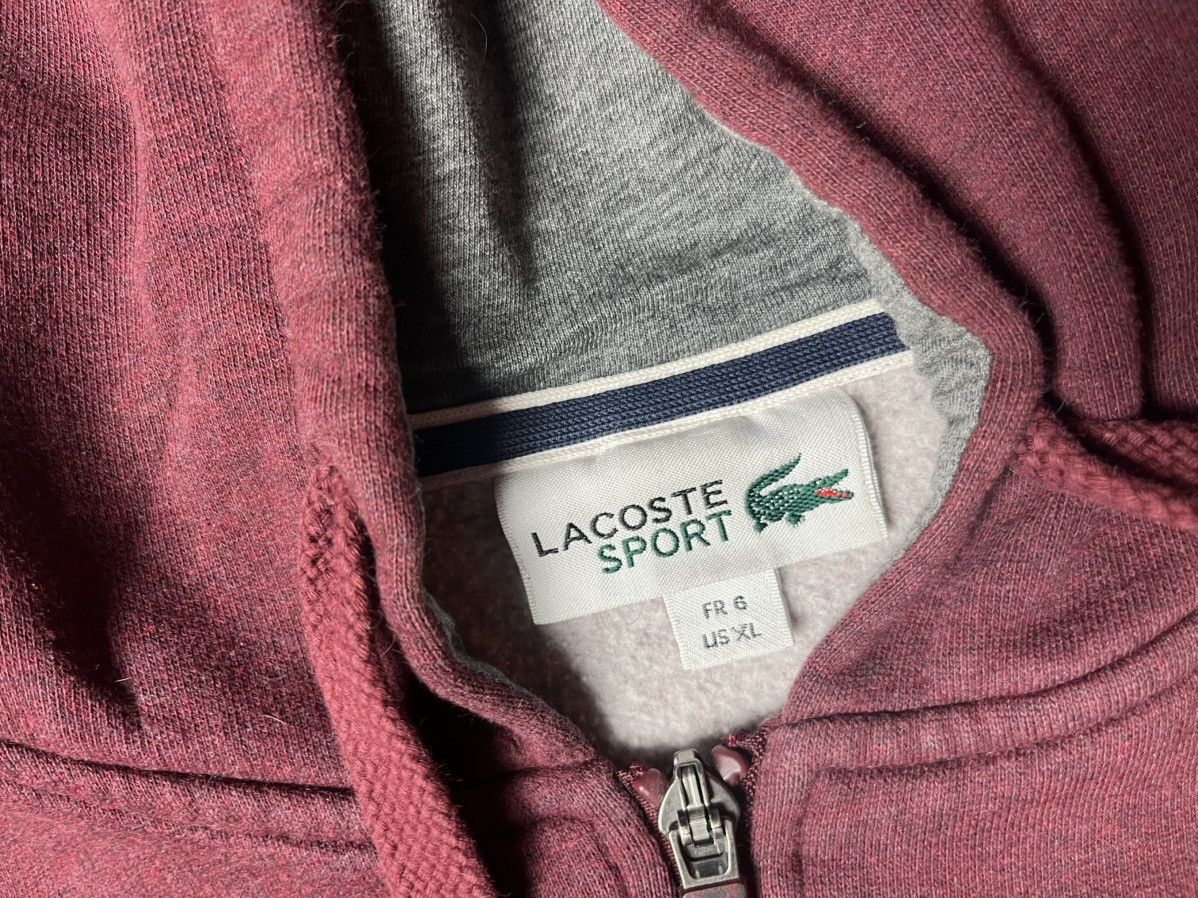 Lacoste Lacoste zip hoodie streetwear size XLarge Size US XL / EU 56 / 4 - 4 Thumbnail