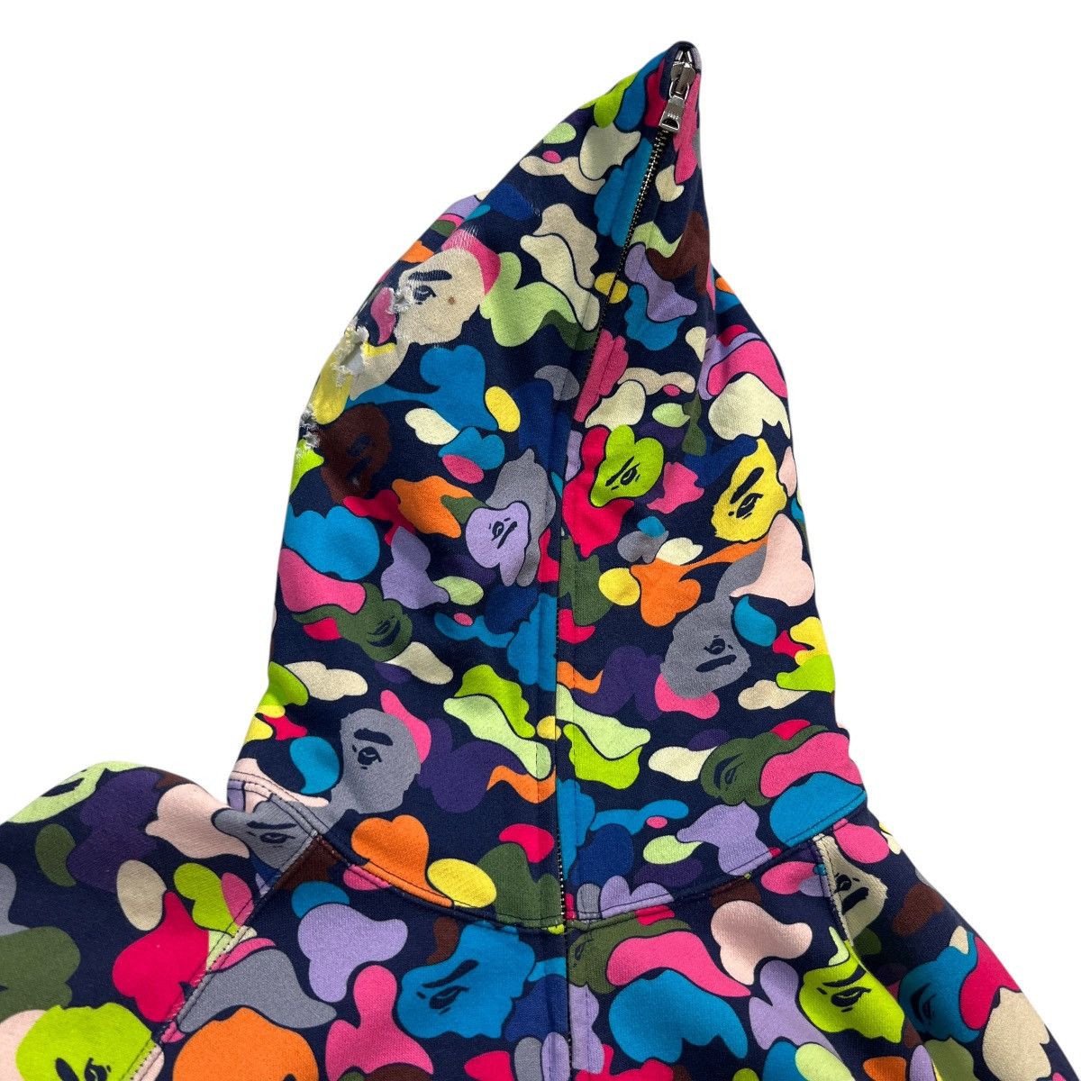 Bape 🔥 A BATHING APE INLUKEWARM WATER CAMO ZIPPER HOODIE Size US L / EU 52-54 / 3 - 5 Thumbnail
