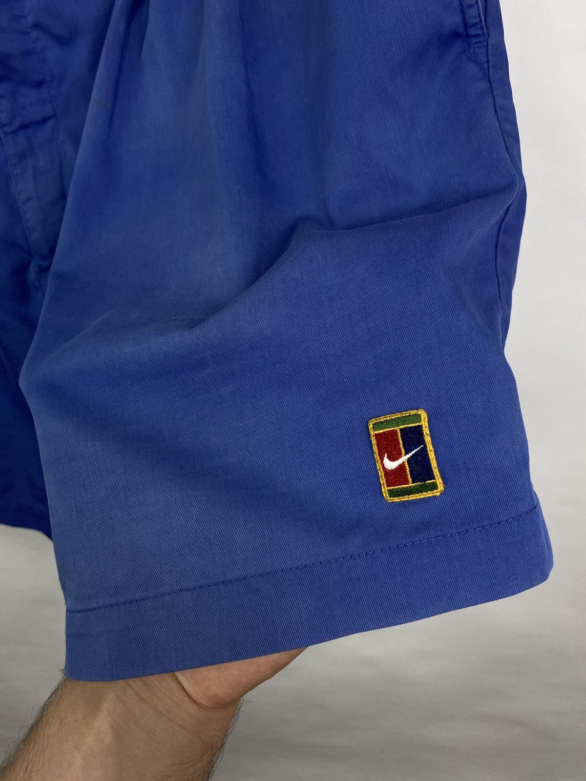 Nike 🇺🇸 Vintage 90s Nike Challenge Court Tennis Shorts Rare Retro Size US 36 / EU 52 - 3 Thumbnail