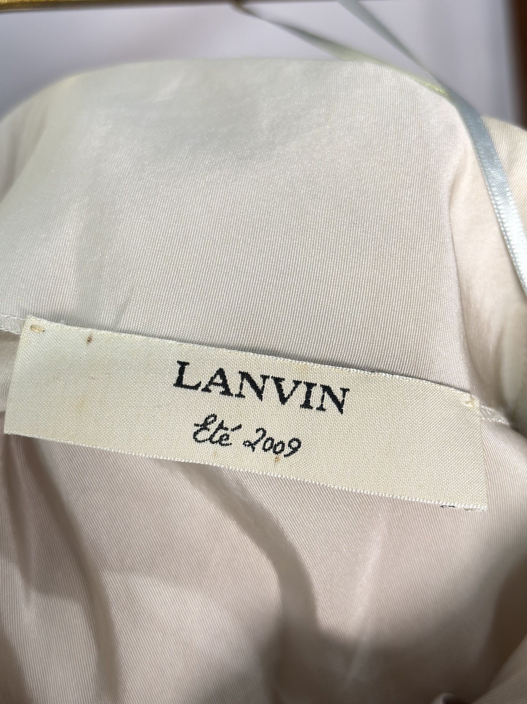 Lanvin Lanvin One-Shoulder Draped Silk Top Size XS / US 0-2 / IT 36-38 - 6 Thumbnail