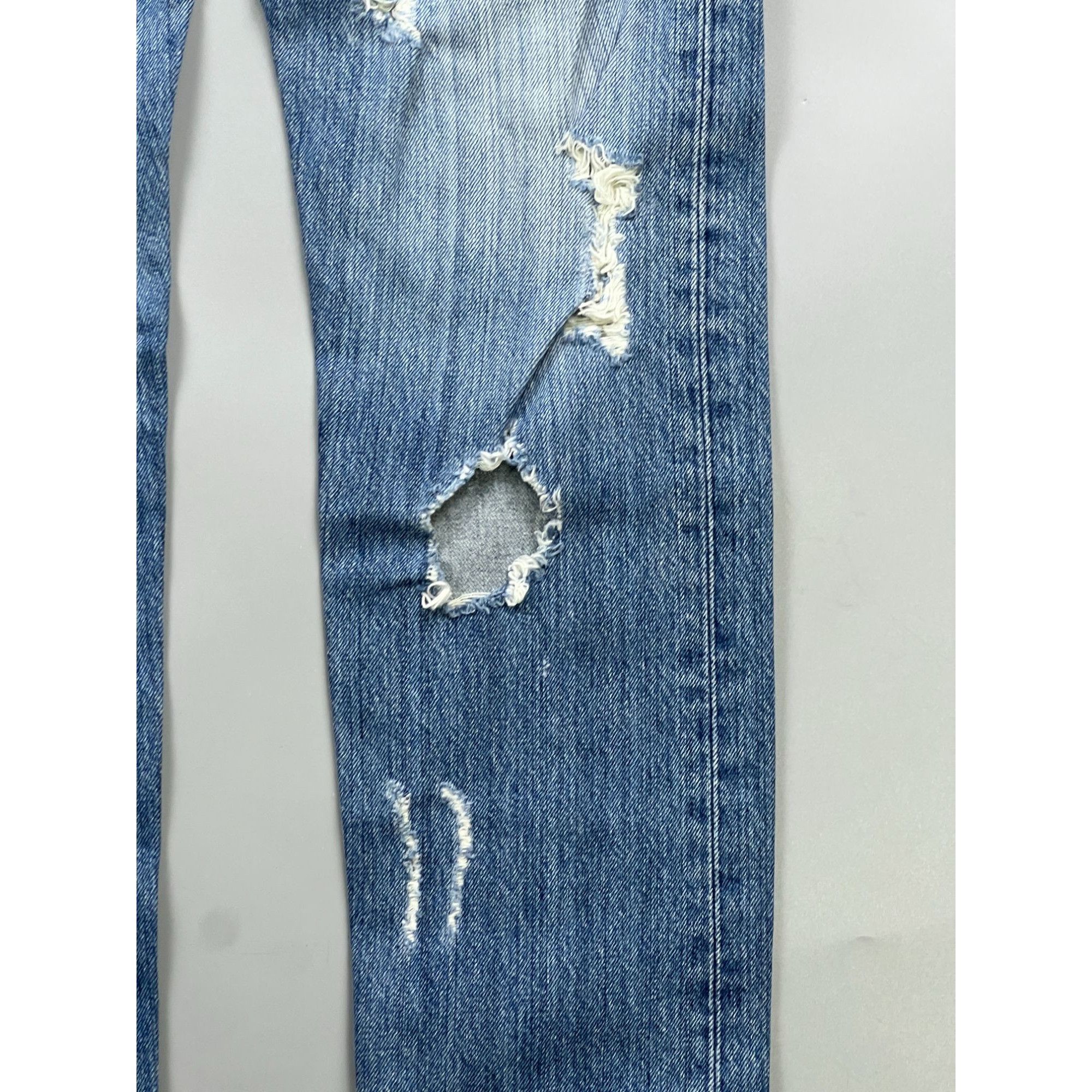 Levi's Levi’s 501 Reworked Distressed Denim Jeans Pants (Y0911) Size US 32 / EU 48 - 5 Thumbnail