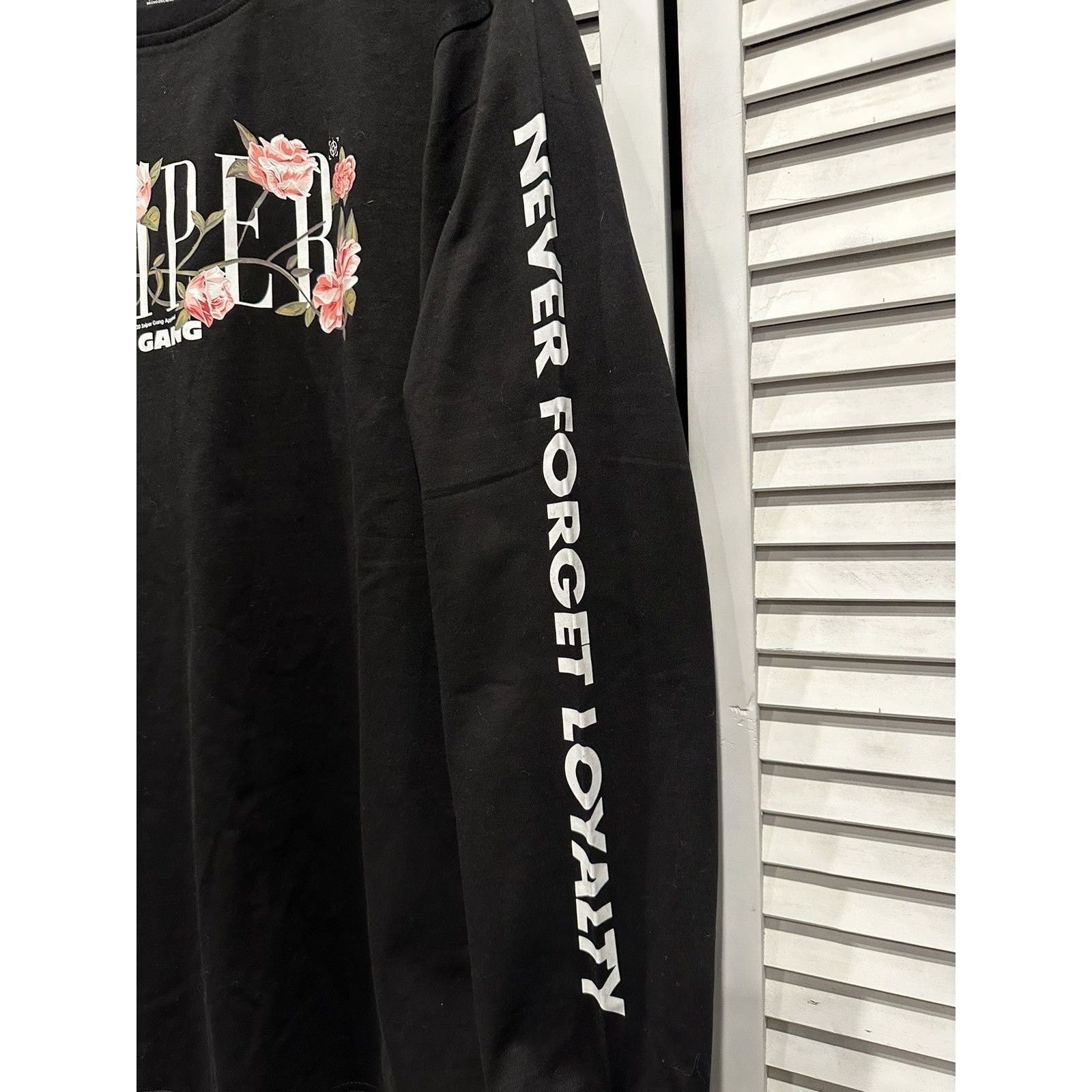 Sniper Gang Sniper Gang Men Sniper Floral Long Sleeve Black Large Size US L / EU 52-54 / 3 - 4 Thumbnail