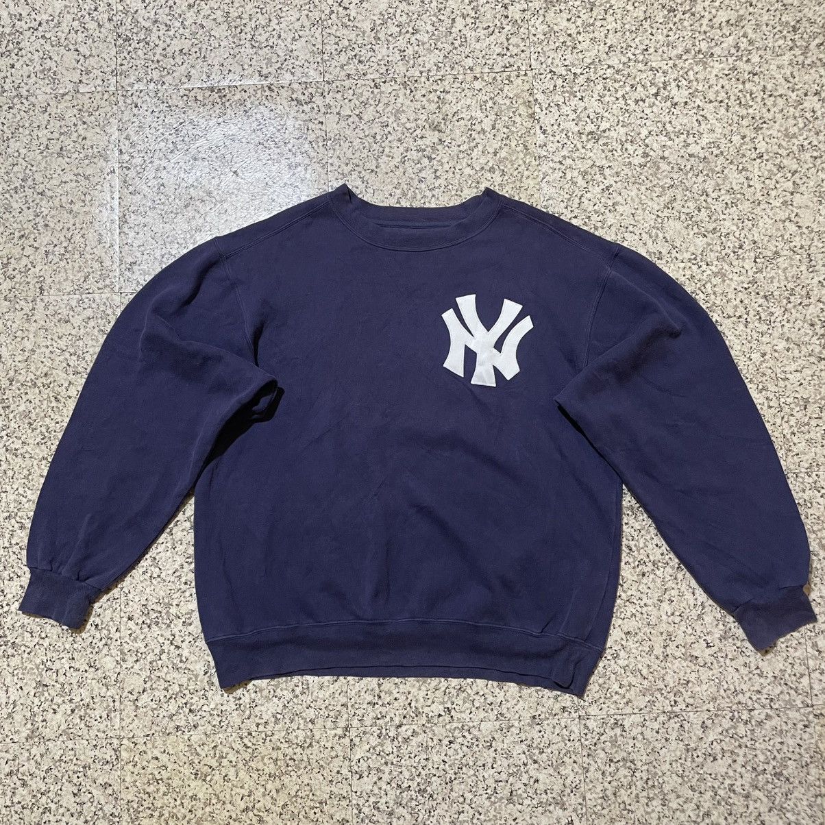 Majestic Vintage 90s Majestic NY Yankees Crewneck Sweatshirt Size US M / EU 48-50 / 2 - 1 Thumbnail