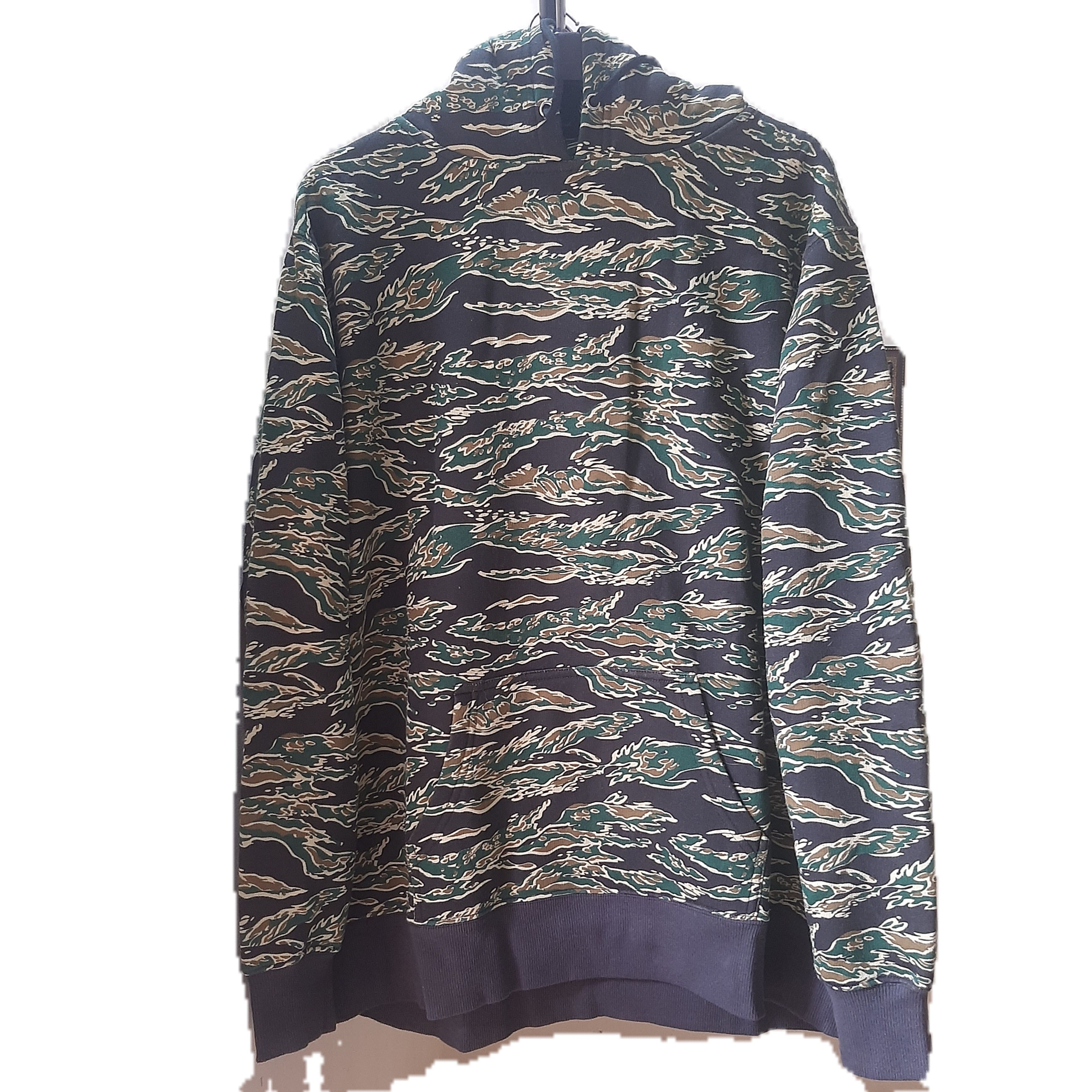 Japanese Brand Life Max Camo Tiger Hoodie Size US XL / EU 56 / 4 - 1 Thumbnail