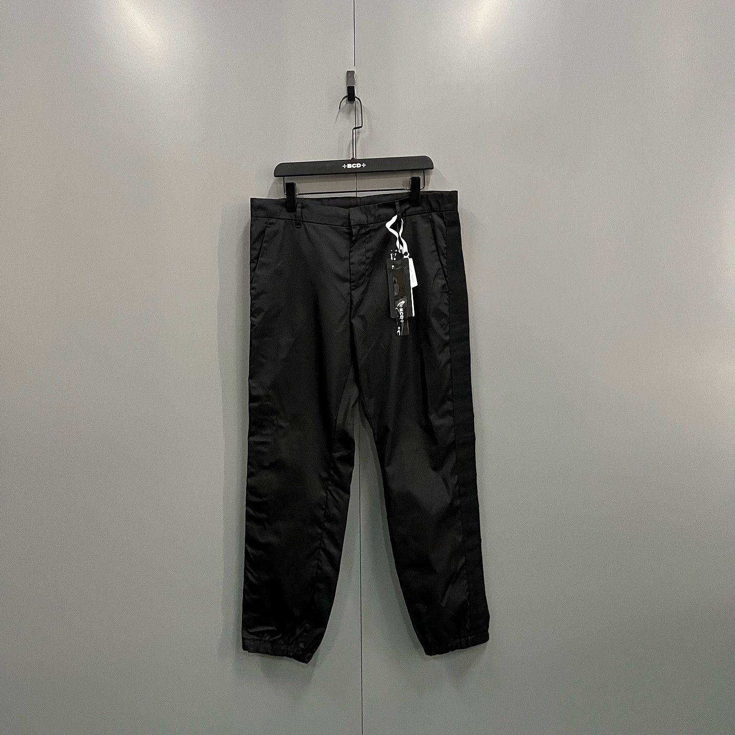 Prada Prada Black Nylon Pants Size 50 Size US 34 / EU 50 - 1 Thumbnail