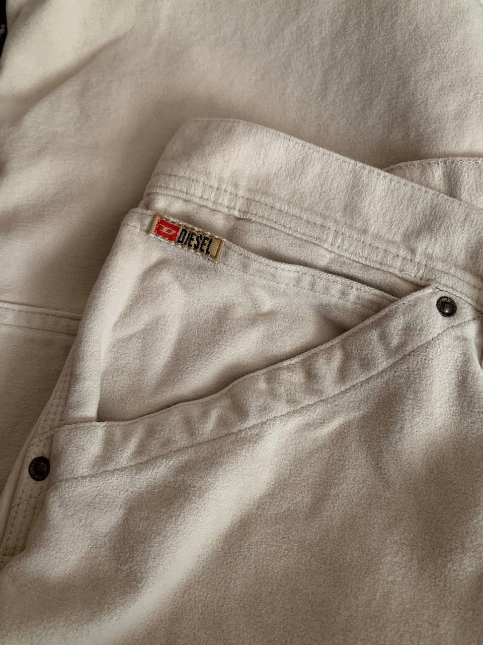 Diesel Vintage Diesel Carpenter Pants Off-White W34 Workwear Size US 34 / EU 50 - 4 Thumbnail