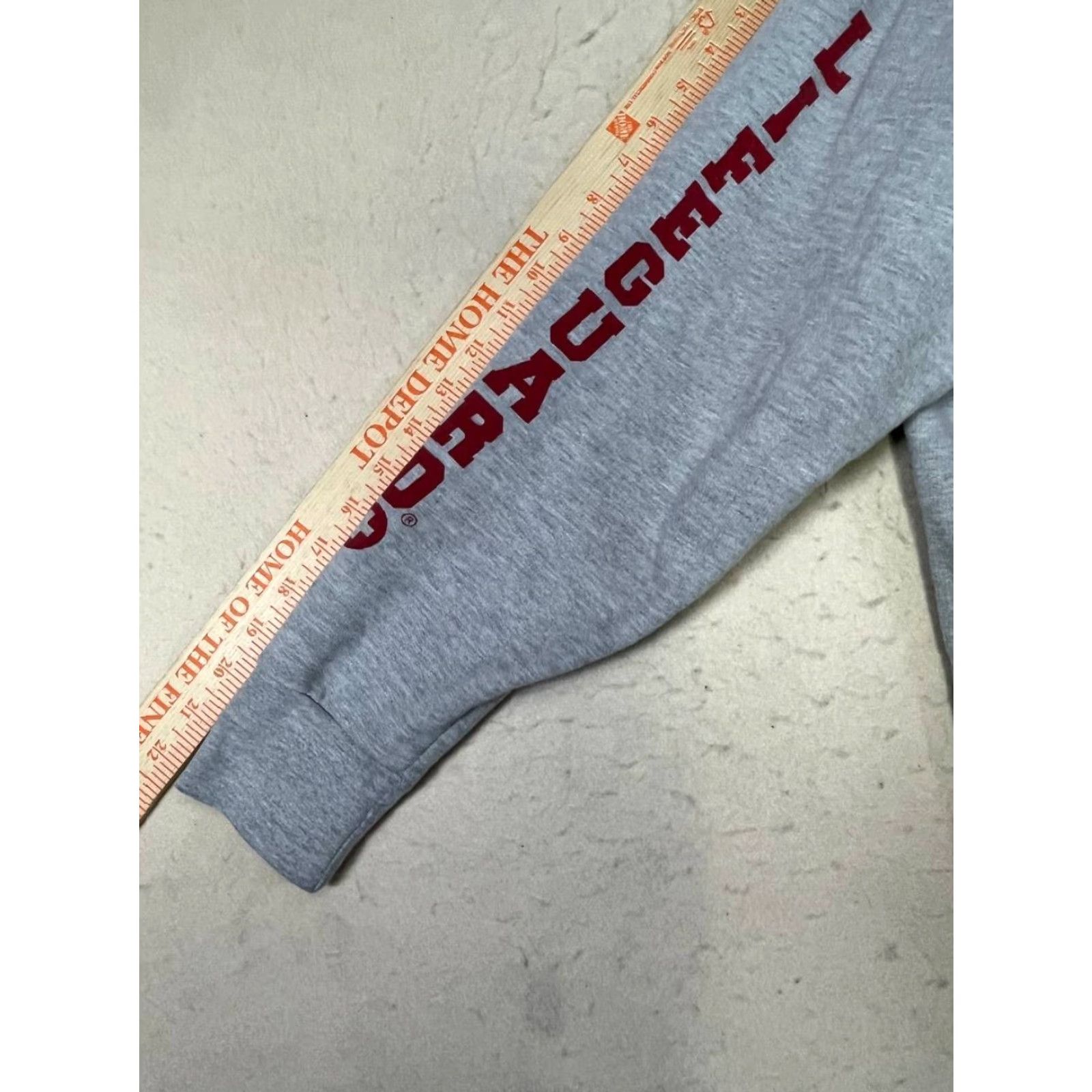 Vintage Lifeguard Hoodie XL Long Sleeve Pullover Gray Unisex Adults XLarge Hooded Sweatshirt Naples Italy Size US XL / EU 56 / 4 - 3 Thumbnail