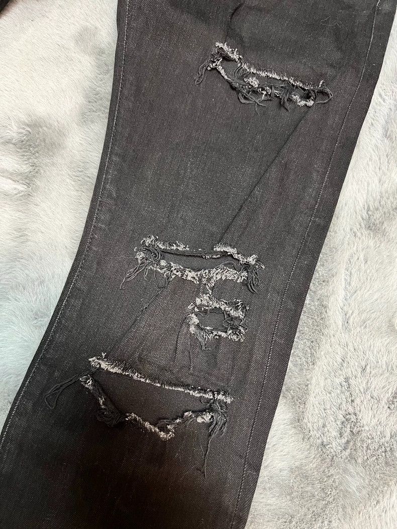 Saint Laurent Paris saint Laurent parisFall/Winter Black Wrecking Jeans 2503-N Size US 32 / EU 48 - 5 Thumbnail