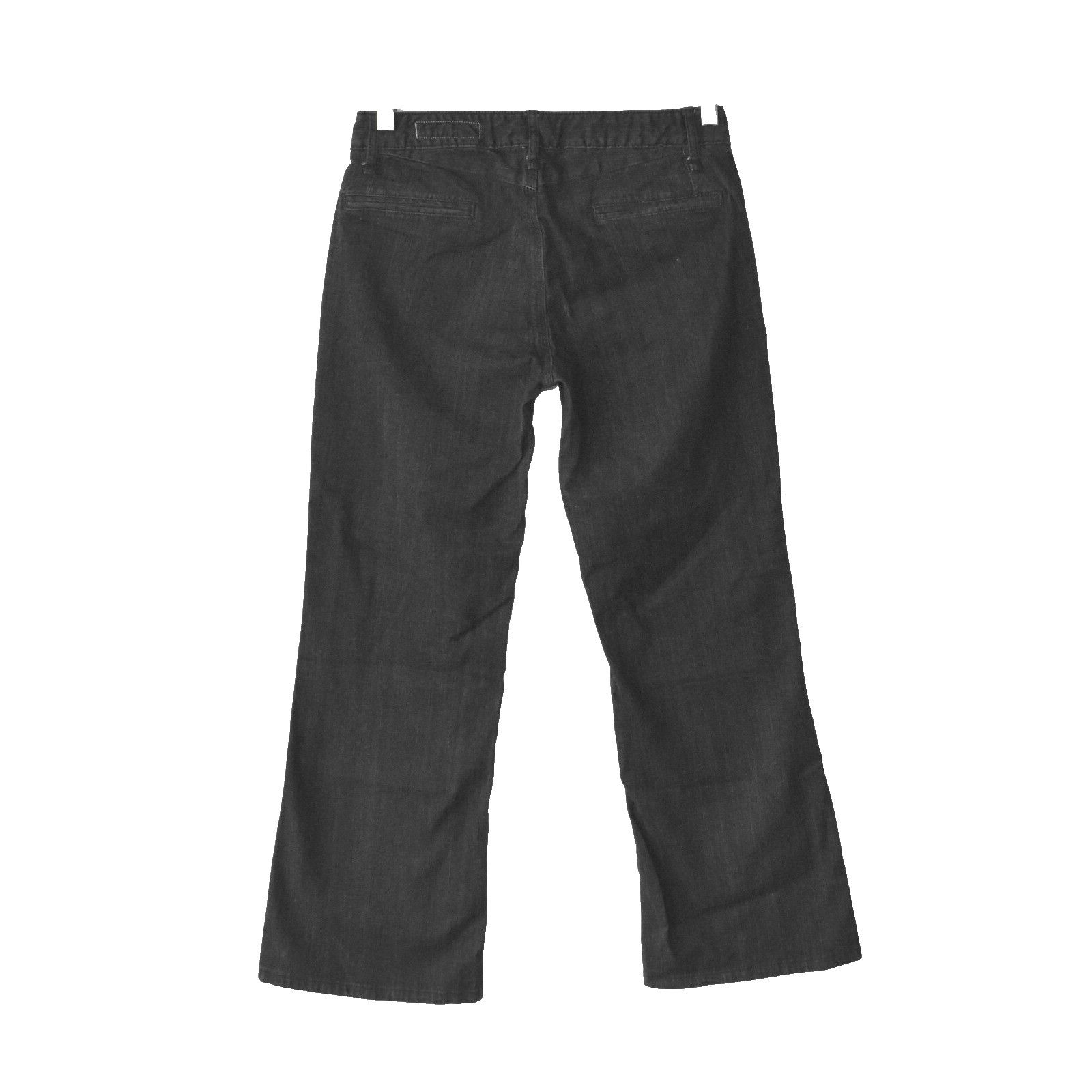 Rag & Bone RAG & BONE Handmade NY Charcoal Stretch Cotton Flare Pant 28 Size 28" / US 6 / IT 42 - 3 Thumbnail