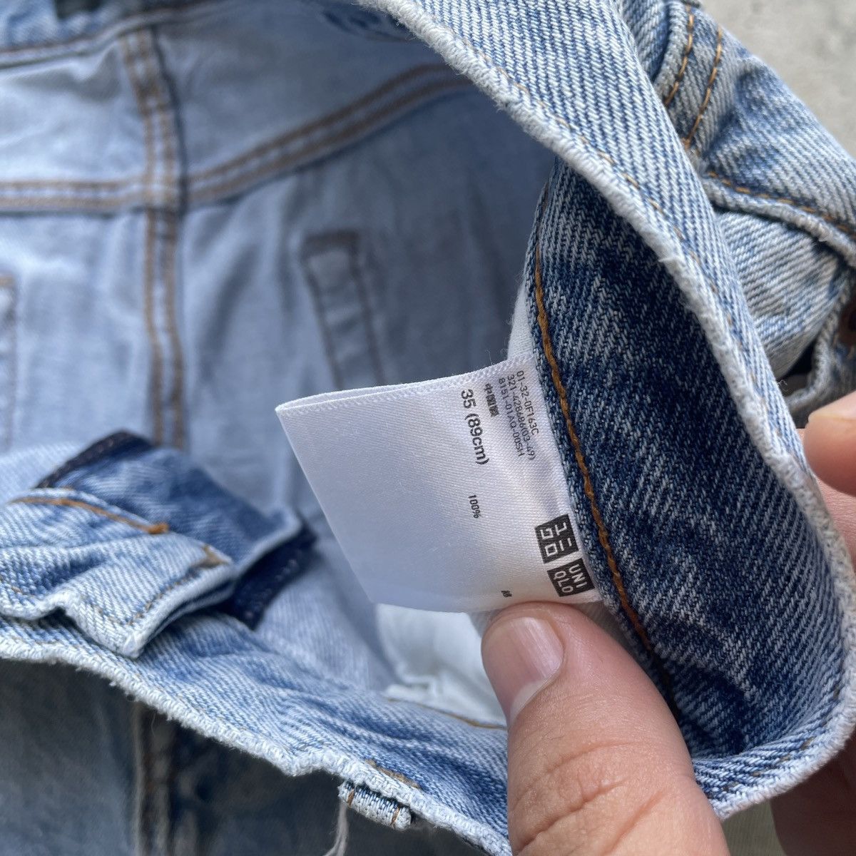 Japanese Brand W36x27 Vintage Japanese Faded Wash Jeans Denim Pants Size US 36 / EU 52 - 7 Thumbnail