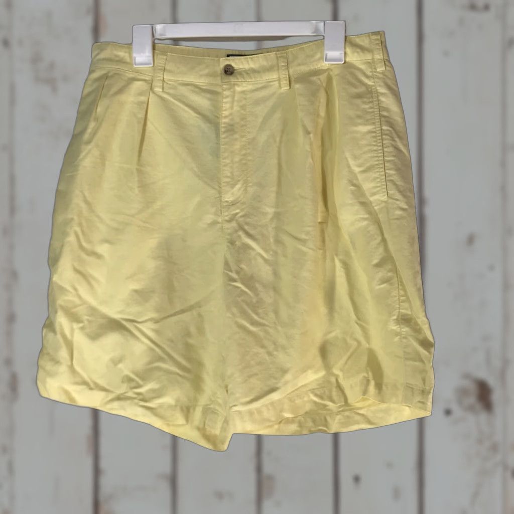 Polo Ralph Lauren Polo Ralph Lauren Tyler Fit Yellow Chino Shorts Mens Size 34 Casual Travel Size US S / EU 44-46 / 1 - 1 Thumbnail