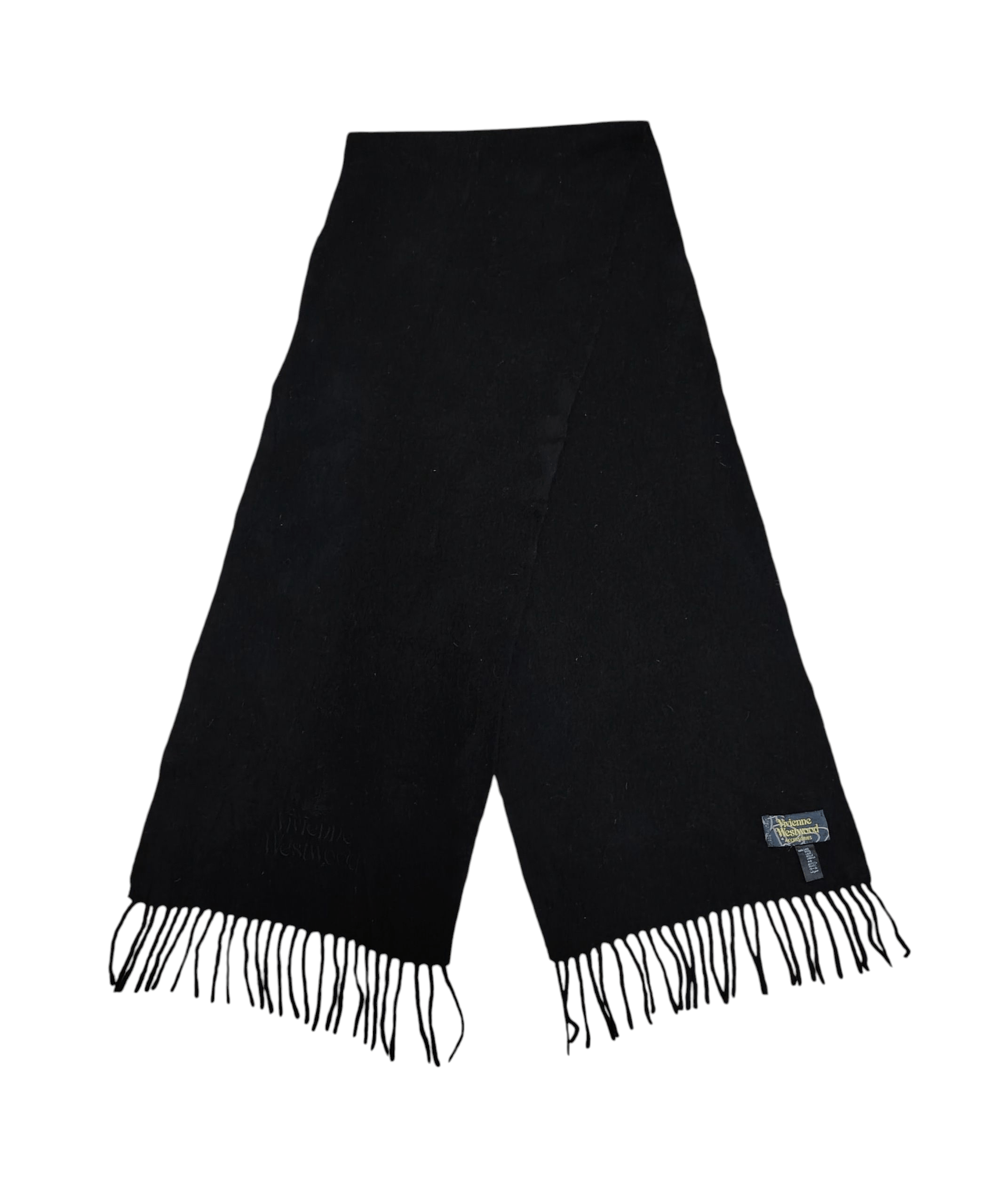 Vivienne Westwood Vivienne Westwood Scarf Muffler Wool Scarves Size ONE SIZE - 1 Thumbnail
