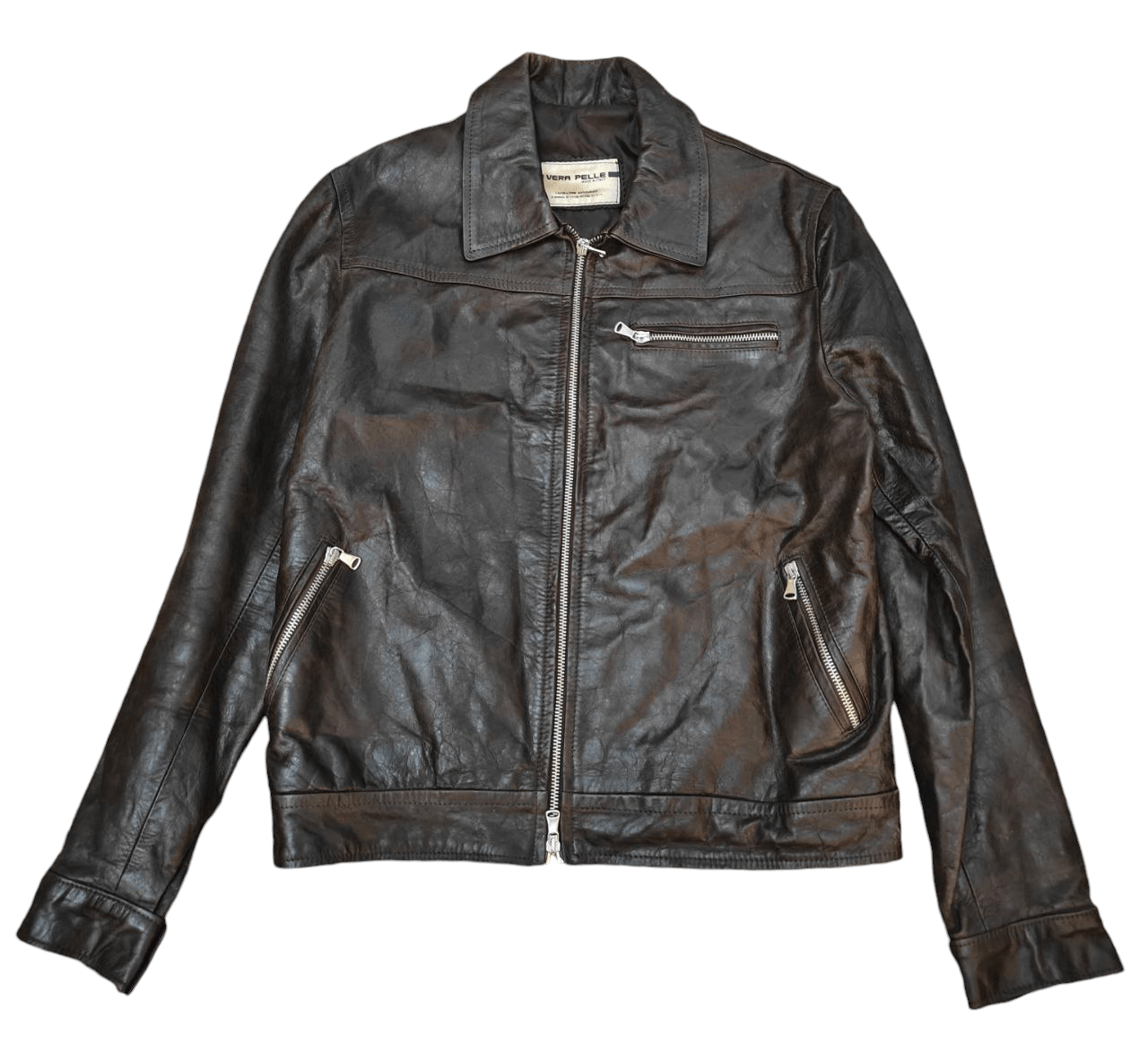 GOREWEAR Vera Pelle Leather Jacket Size US M / EU 48-50 / 2 - 2 Thumbnail