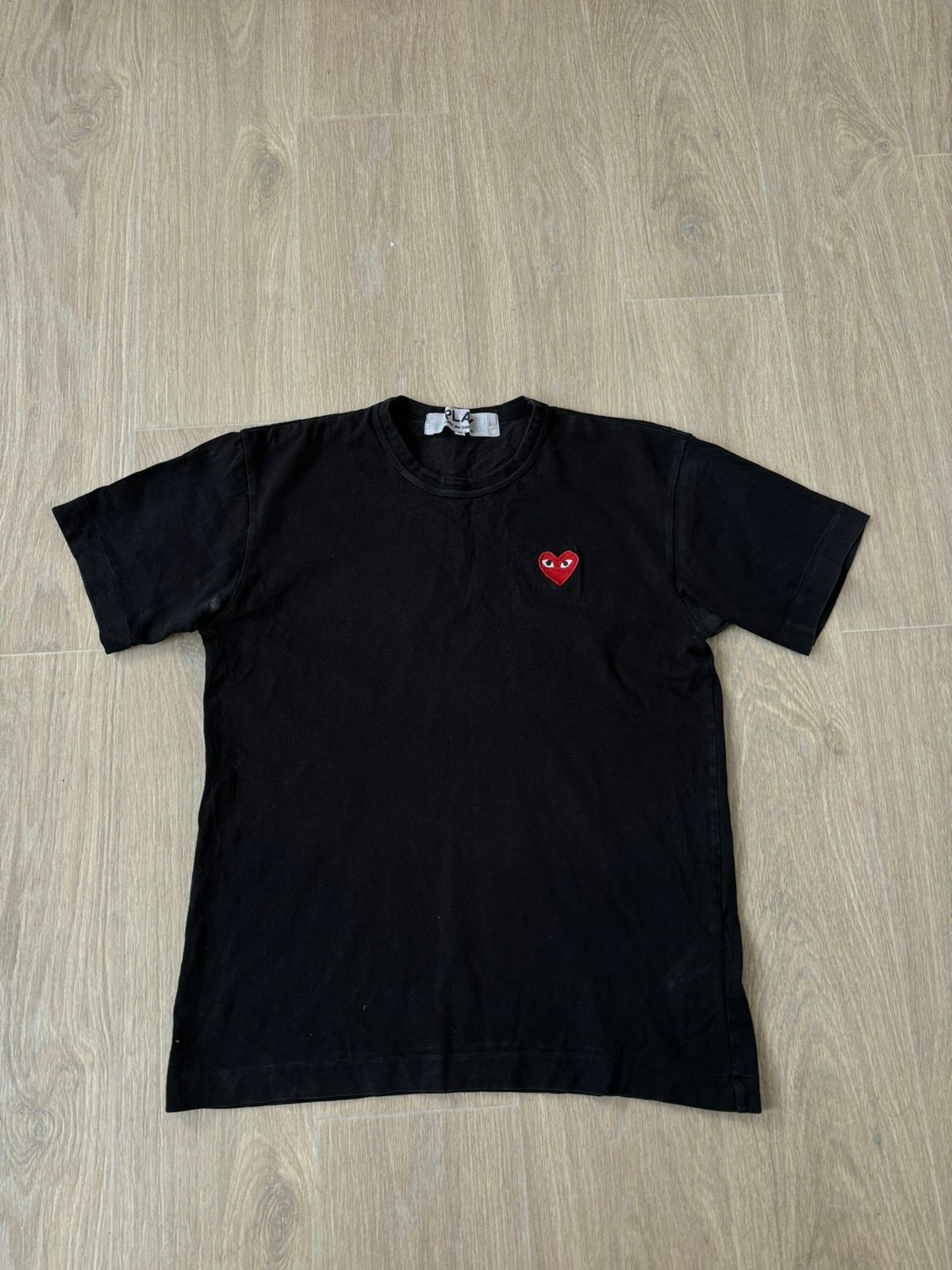 Pre-owned Comme Des Garçons T Shirt Y2k In Black