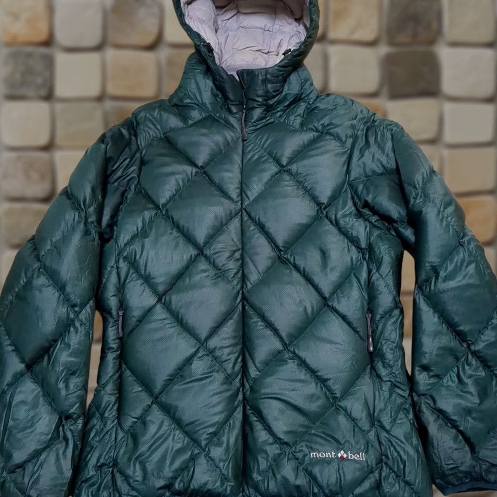 Montbell Montbell Light Alpine Down Parka Jacket M Green Women's Casual Winter Zip Up Used Regular Size Size M / US 6-8 / IT 42-44 - 1 Thumbnail