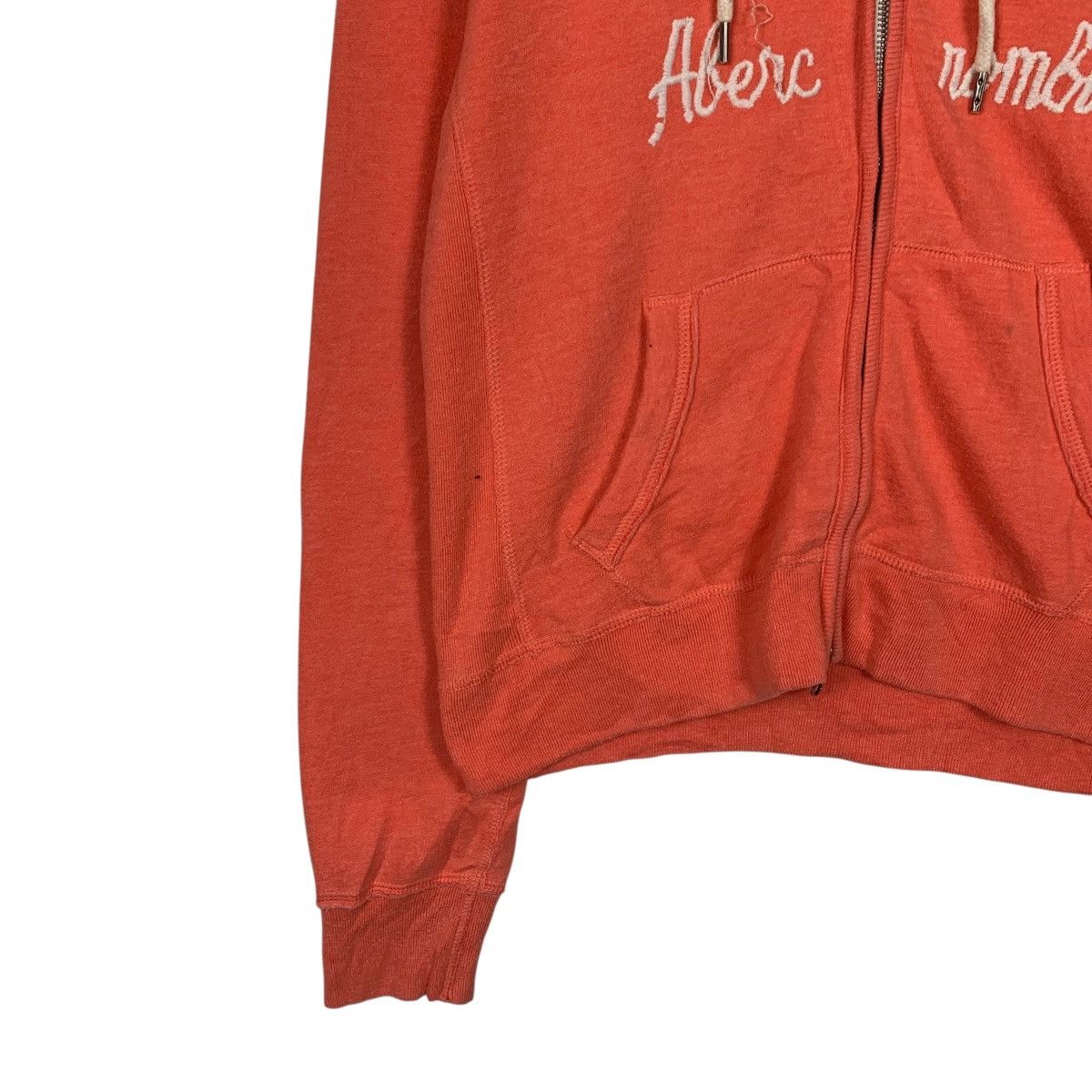 Abercrombie & Fitch ABERCROMBIE Spellout Big Logo Zipper Hoodies #3610-C165 Size US M / EU 48-50 / 2 - 5 Thumbnail