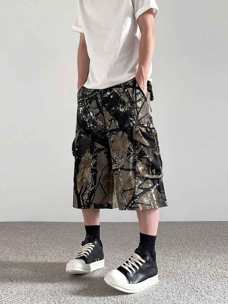 image of Baggy Camo Shorts, Men's (Size 30)