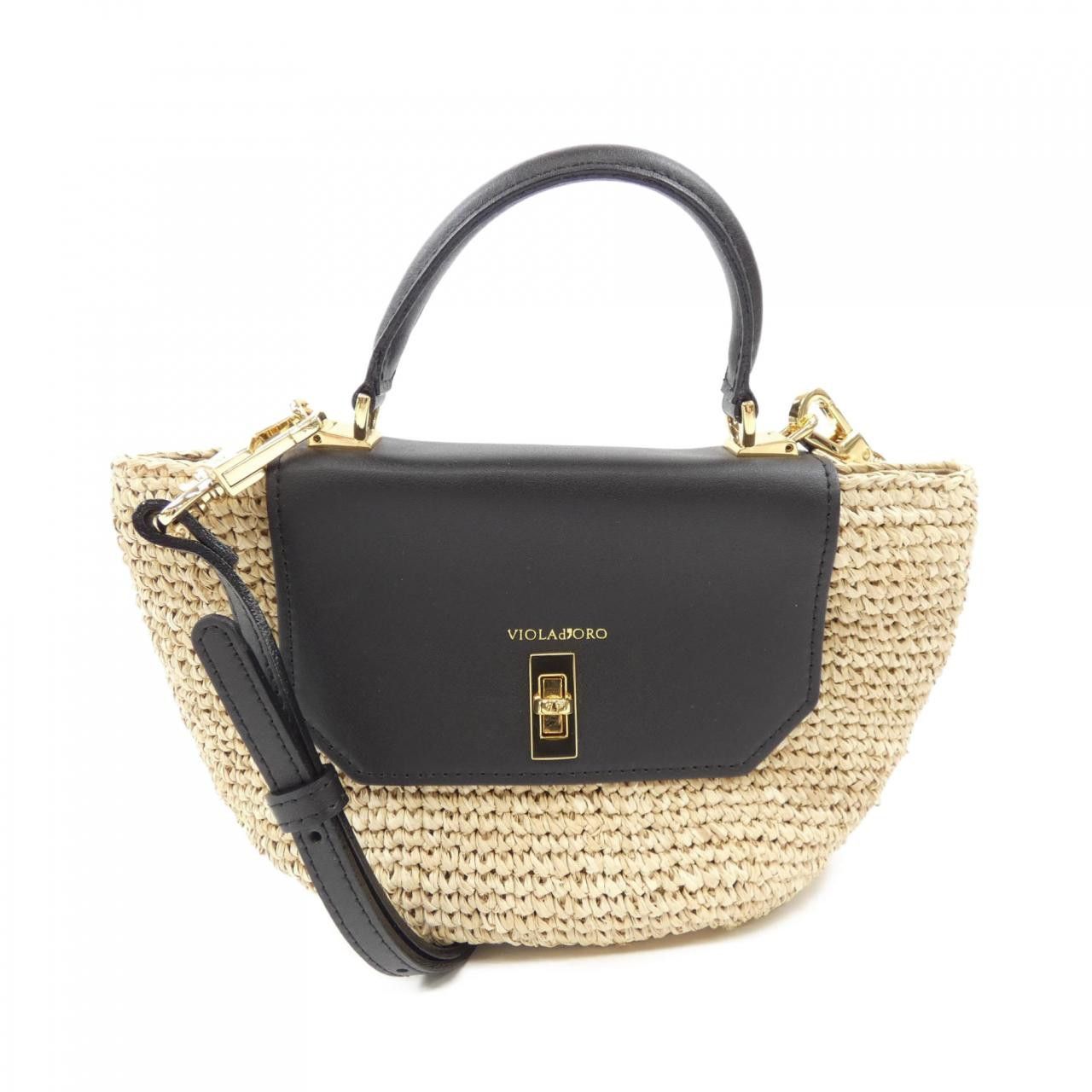 Other Other VIOLA d’ORO Leather Shoulder Bag Others Handbag DUTY FREE for USA Size ONE SIZE - 1 Thumbnail