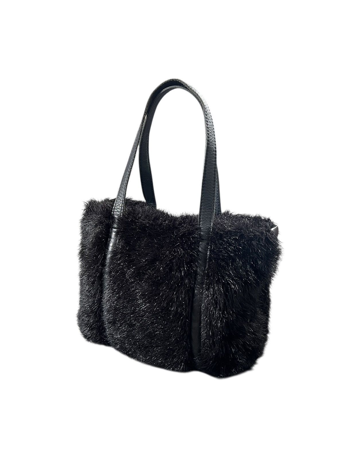 Tsumori Chisato 2000s Tsumori Chisato Leather Fur Shoulder Bag Size ONE SIZE - 3 Thumbnail