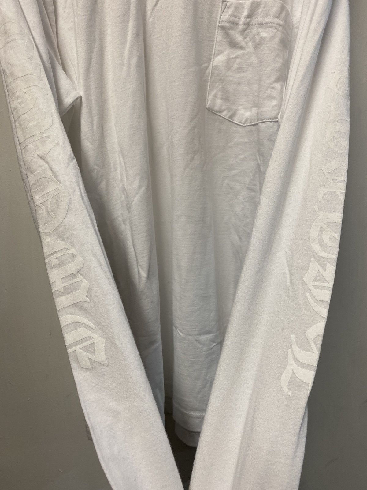 Chrome Hearts Chrome Hearts Script Neck Logo Triple White Longsleeve Size US L / EU 52-54 / 3 - 6 Thumbnail